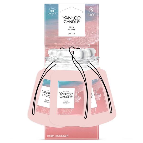 Yankee Candle(R) 3pk. Pink Sands(tm) Car Jar(R) Air Freshener