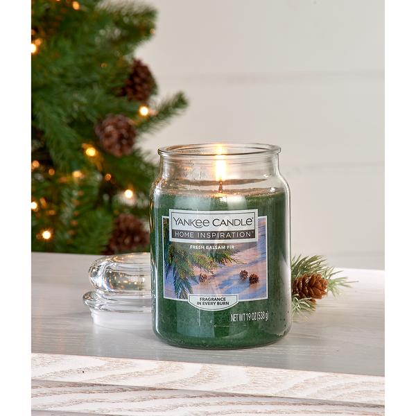 Yankee Candle(R) Home Inspiration 19oz. Fresh Balsam Fir Jar Candle alternate view