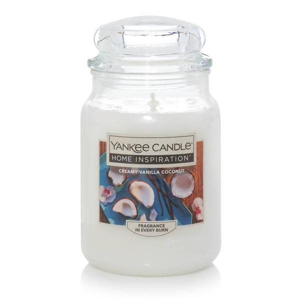 Yankee Candle(R) Home Inspiration 19oz. Vanilla Coconut Jar Candle