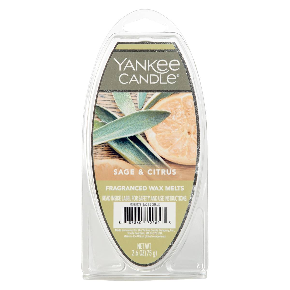 Yankee Candle(R) 2.6oz. Sage & Citrus Wax Melts