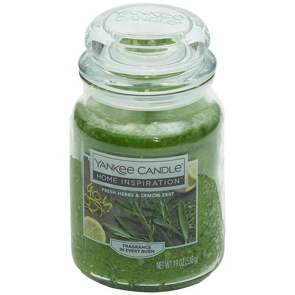 Yankee Candle(R) 19oz. Home Inspiration Fresh Herbs & Lemon Zest