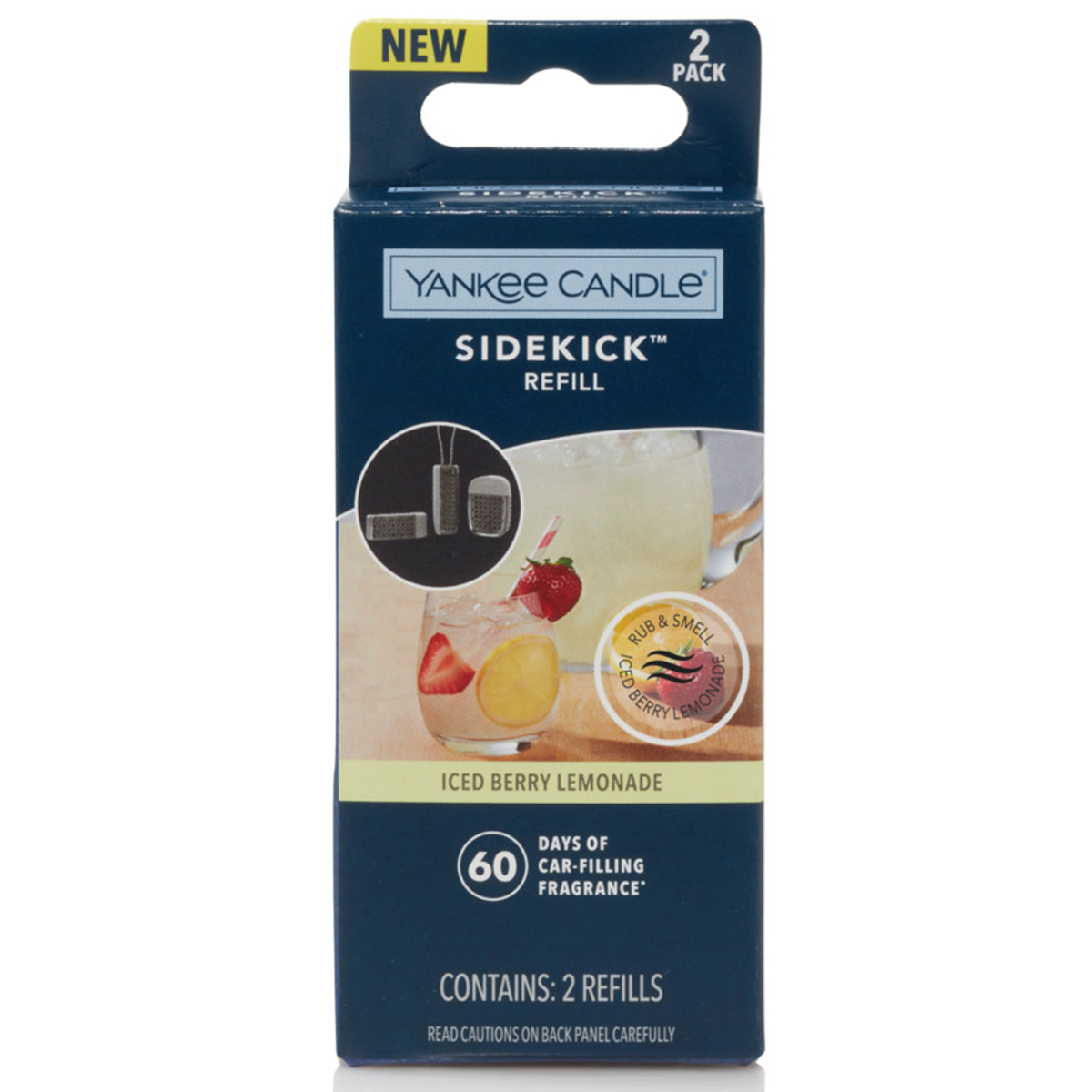 Yankee Candle(R) Sidekick(R) Iced Berry Lemonade Vent Clip Refills