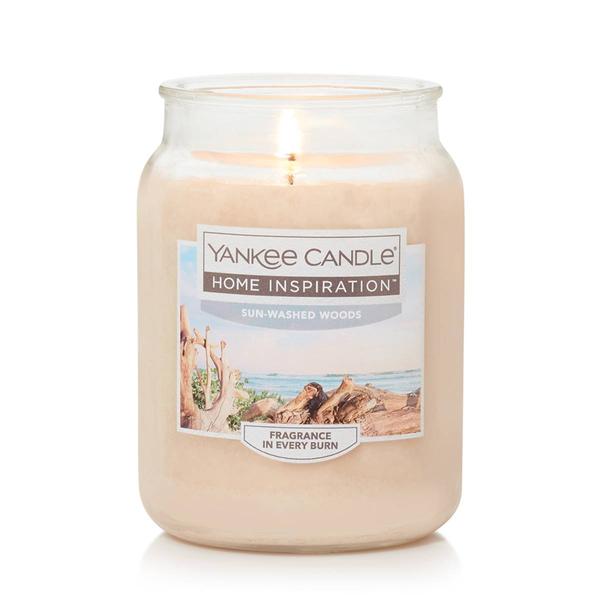 Yankee Candle(R) Home Inspiration 19oz. Sunwashed Woods Jar Candle