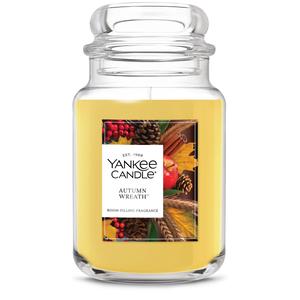 Yankee Candle(R) Autumn Wreath 22oz. Signature Jar Candle