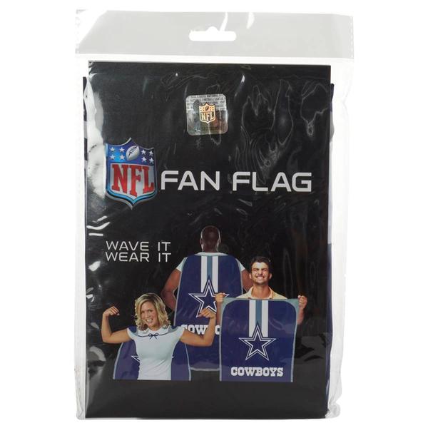 NFL Dallas Cowboys Fan Flag Cape alternate view