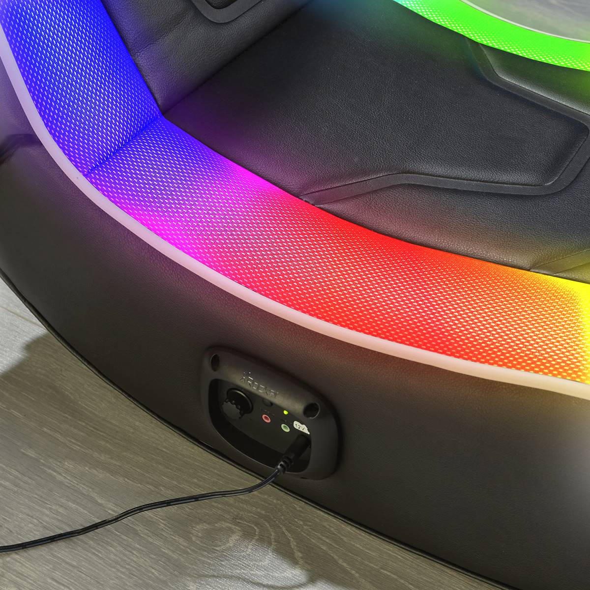 X Rocker Chimera RGB Audio Floor Rocker Gaming Chair W/ LED