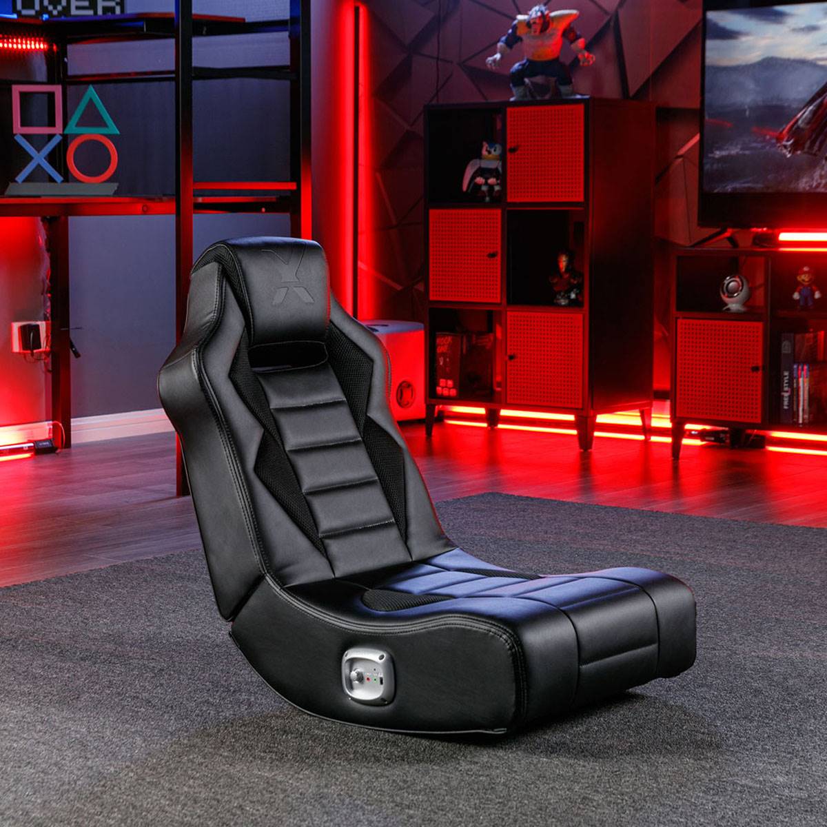 X Rocker Flash 2.0 Wired Floor Rocker Gaming Chair