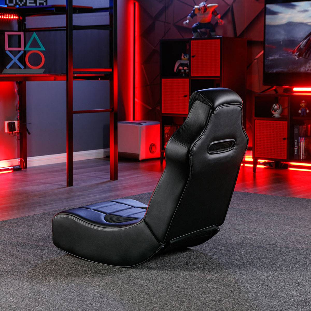 X Rocker Flash 2.0 Wired Floor Rocker Gaming Chair