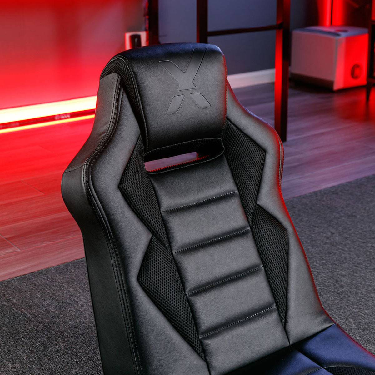 X Rocker Flash 2.0 Wired Floor Rocker Gaming Chair
