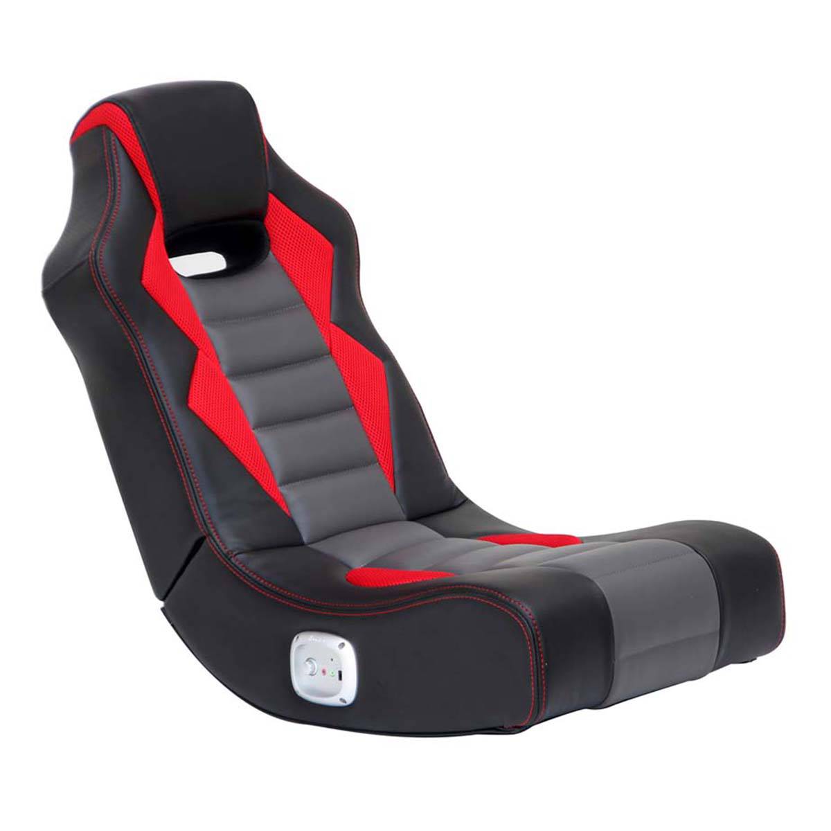 X Rocker Flash 2.0 Wired Red Floor Rocker Gaming Chair