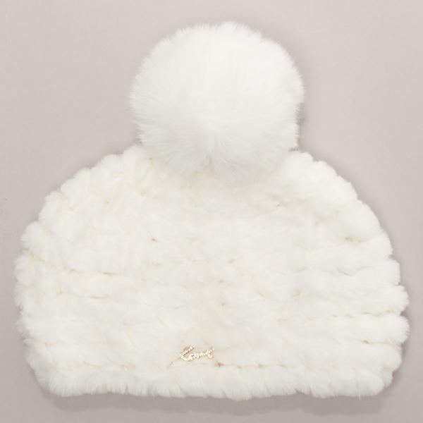 Womens Karl Lagerfeld Faux Fur Hat alternate view