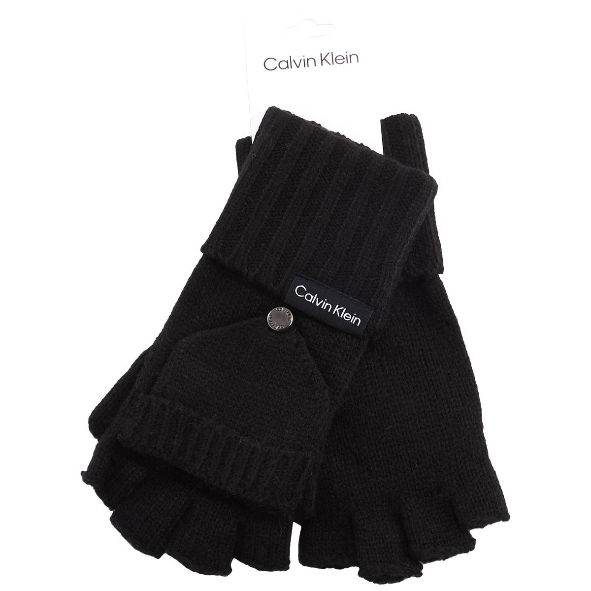 Womens Calvin Klein Flip Top Gloves