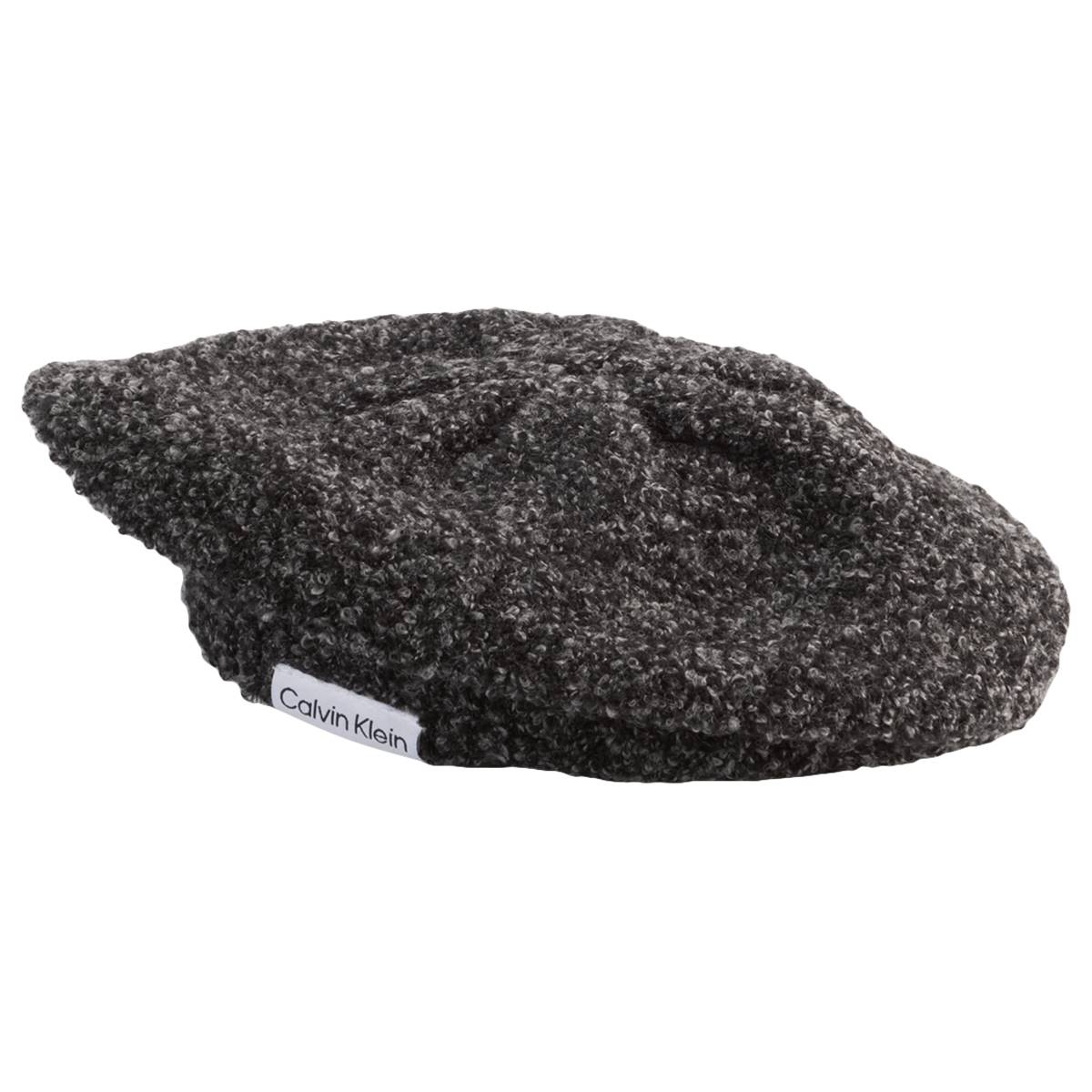 Womens Calvin Klein Marled Knit Boucle Beret