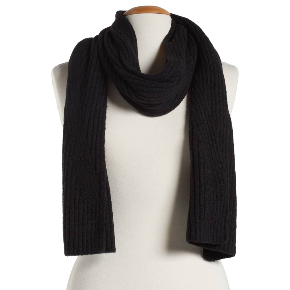 Womens Calvin Klein Modern Knit Rib Scarf