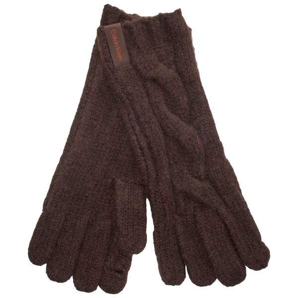 Womens Calvin Klein Cable Gloves alternate view