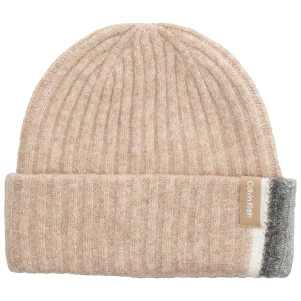 Womens Calvin Klein Color Block Beanie alternate view