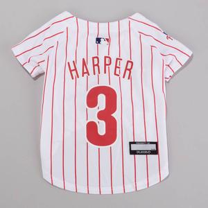 MLB Phillies Harper Jersey Pet Shirt