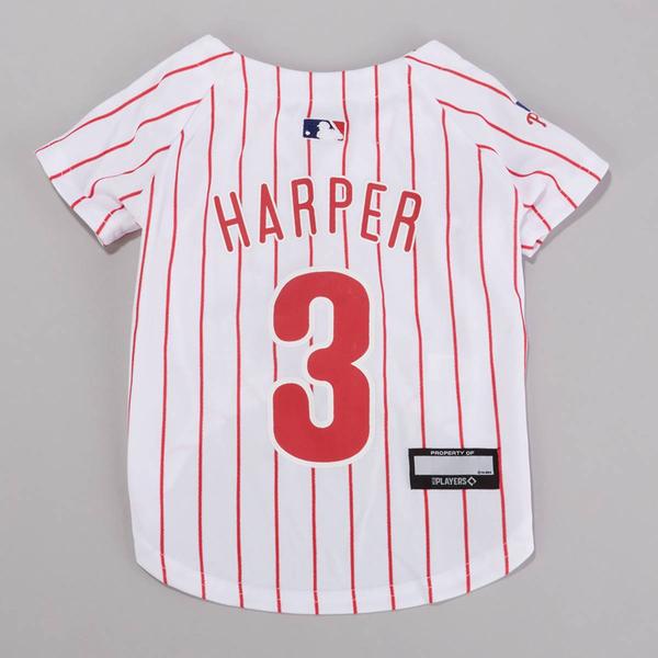 MLB Phillies Harper Jersey Pet Shirt