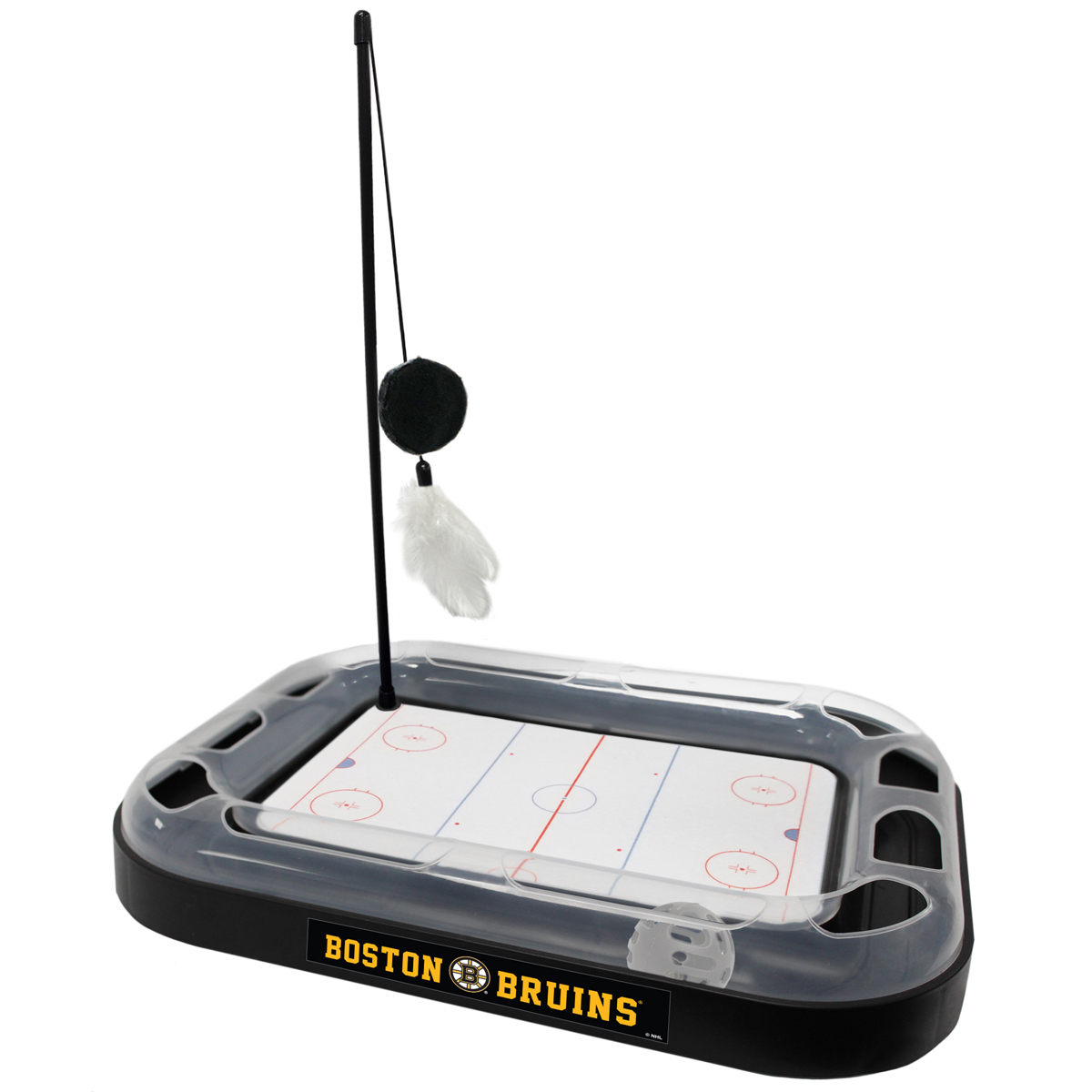 NHL Boston Bruins Hockey Field Cat Scratcher