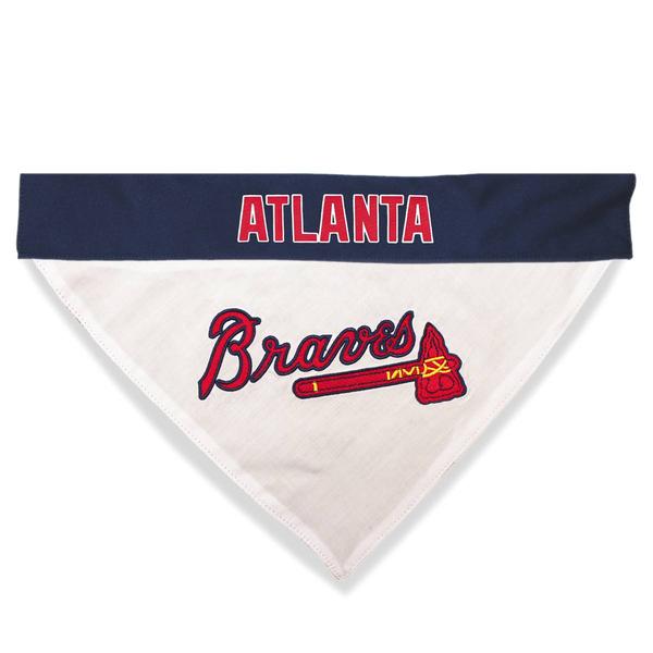 MLB Atlanta Braves Reversible Pet Bandana alternate view