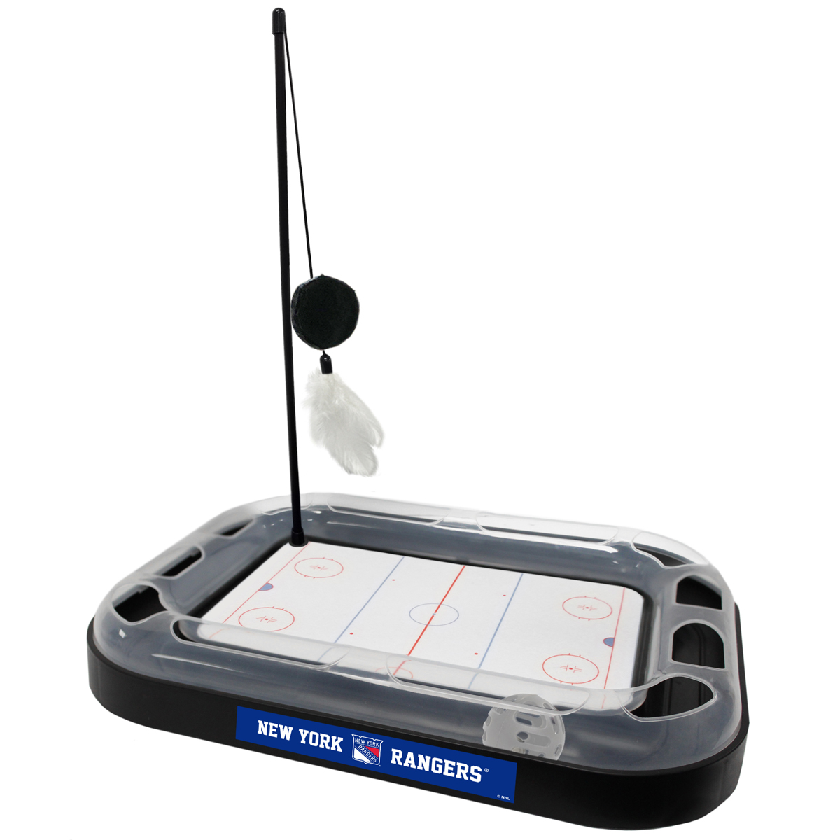 NHL New York Rangers Hockey Field Cat Scratcher