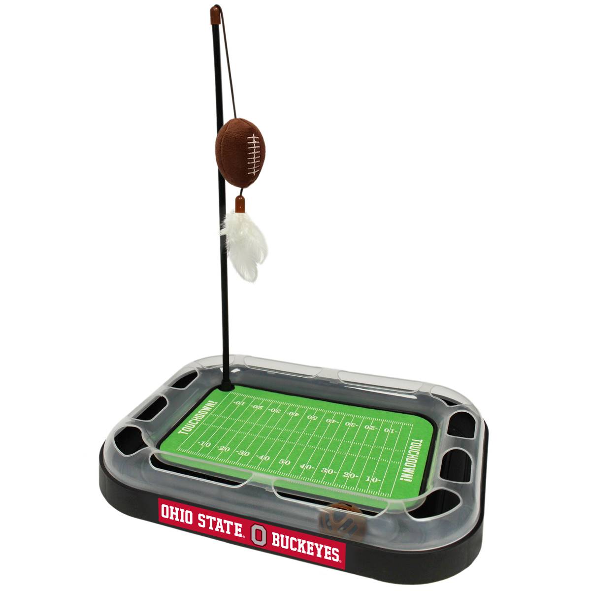 NCAA Ohio State Buckeyes Football Field Cat Scratcher