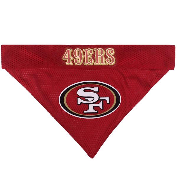 NFL San Francisco 49ers Reversible Pet Bandana alternate view