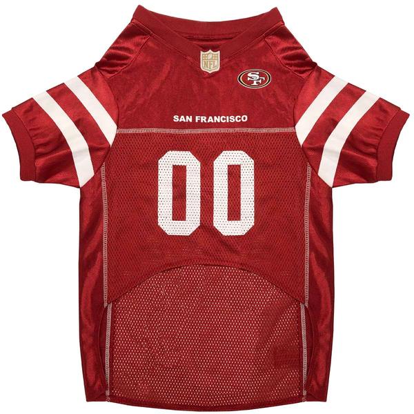 NFL San Francisco 49ers Mesh Pet Jersey
