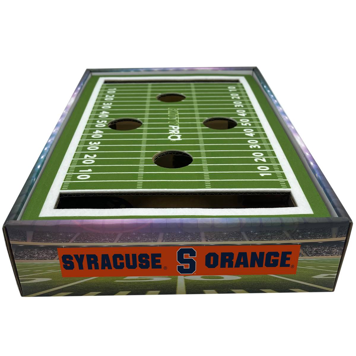 NCAA Syracuse Orange Stadium Cat Toy