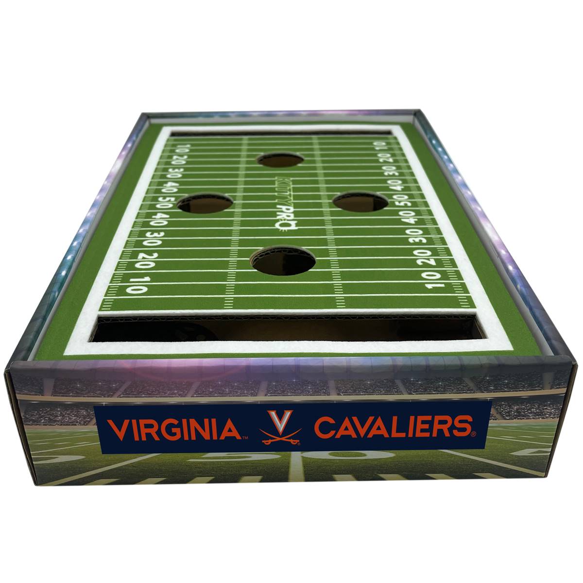 NCAA Virginia Cavaliers Stadium Cat Toy