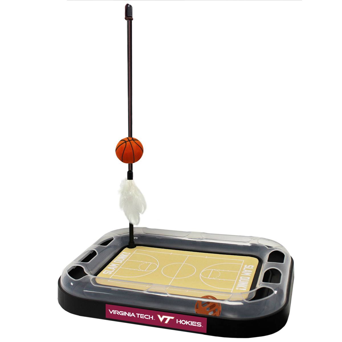 NCAA Virginia Tech Hokies Basketball Court Cat Scratcher