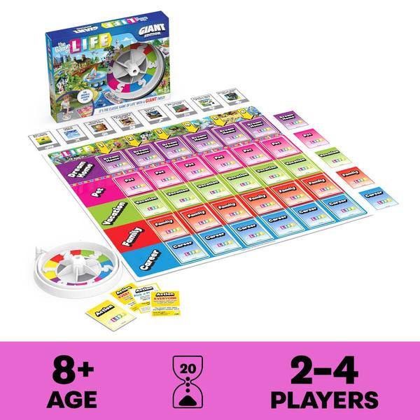 The Game of Life Giant Edition Game alternate view