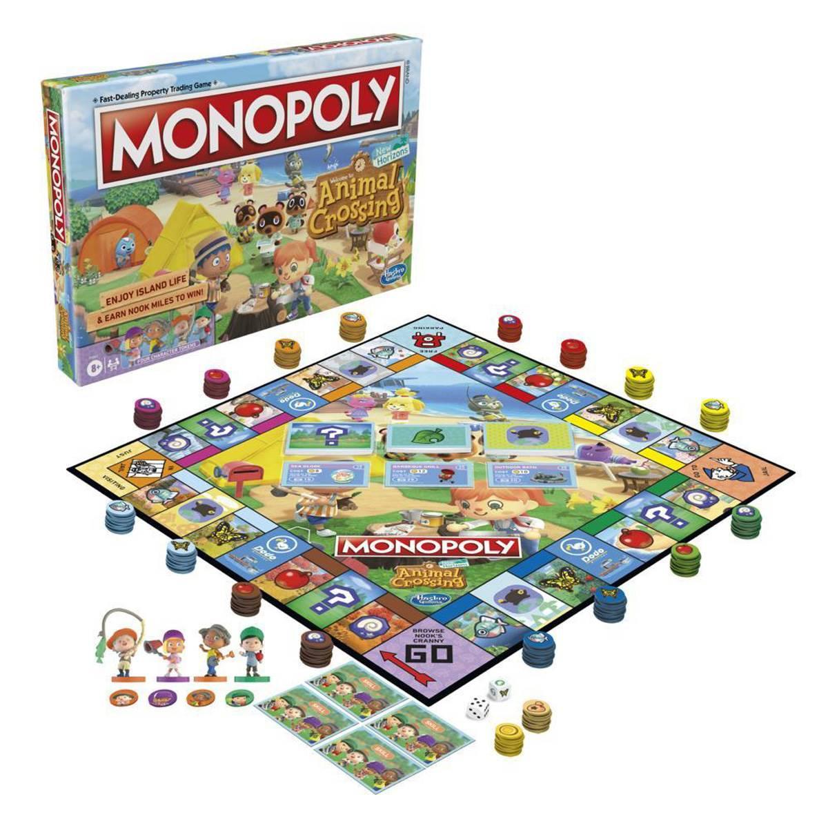 Hasbro Monopoly Animal Crossing Board Game