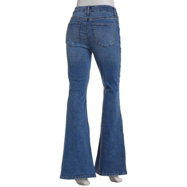 Juniors Celebrity Pink High Rise Flare Jeans alternate view