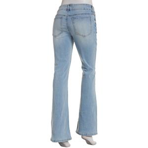 Juniors Celebrity Pink Low Rise Extend Tab Bootcut Jeans alternate view