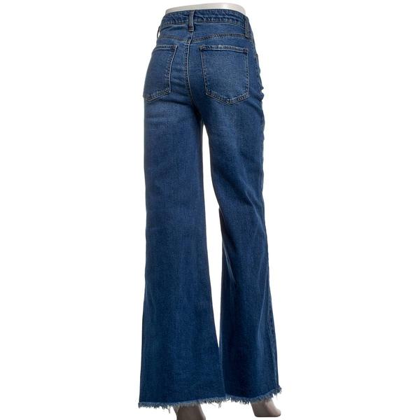 Juniors Celebrity Pink High Rise Fray Hem Bootcut Jeans alternate view