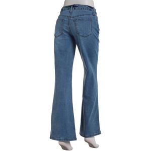 Juniors Celebrity Pink Mid Rise Baggy Flare Jeans alternate view