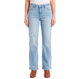 Juniors Celebrity Pink Mid Rise 5 Pocket Wide Leg Jeans
