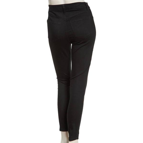 Juniors Celebrity Pink Front Row Curvy High Rise Jeans alternate view