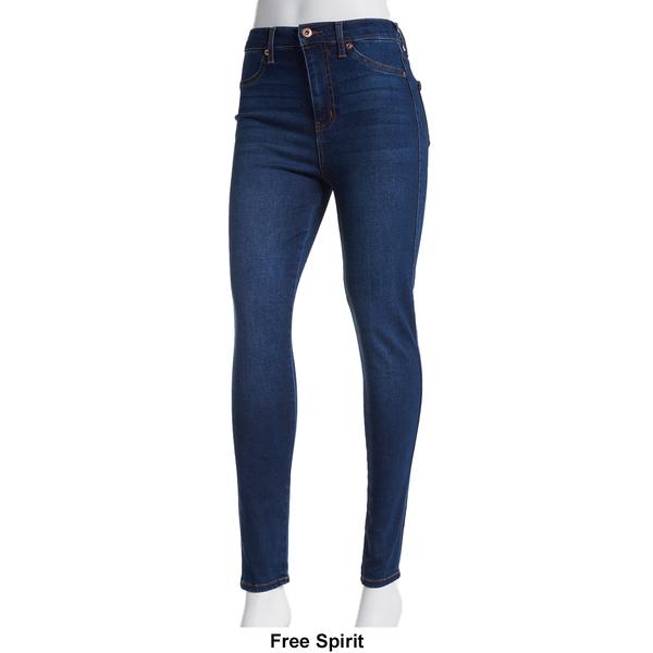 Juniors Celebrity Pink Free Spirit Curvy High Rise Jeans alternate view