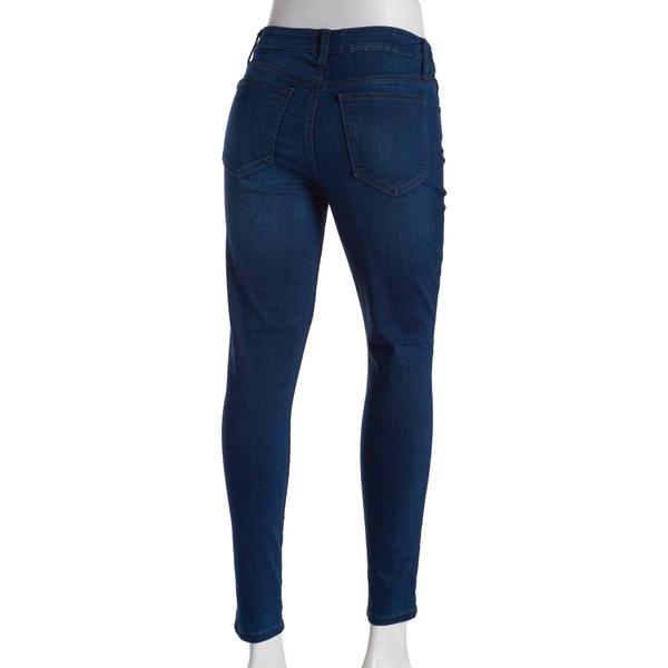 Juniors Celebrity Pink Mid Rise Ankle Skinny Jeans alternate view