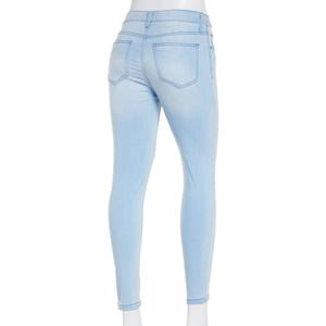 Juniors Celebrity Pink Light Wash Mid Rise Skinny Jeans alternate view