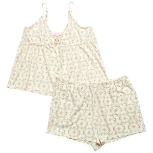 Womens Nanette Lepore Floral Geo Camisole Short Pajama Set alternate view
