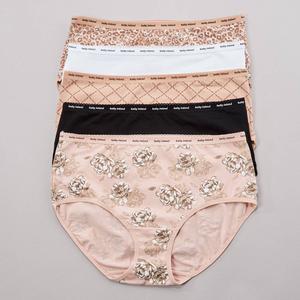 Plus Size Kathy Ireland 5pk. Brief Panties - 5PKBF1545X