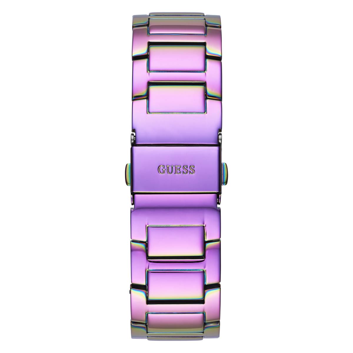 Womens GUESS Watches(R) Iridescent Stainless Steel Watch - GW0464L4