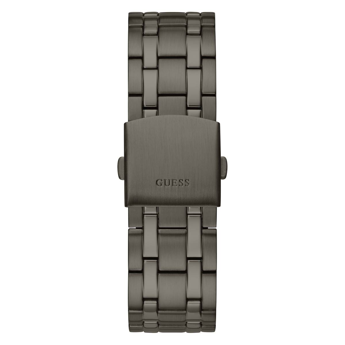 Mens GUESS Gunmetal Stainless Steel Watch - GW0260G3