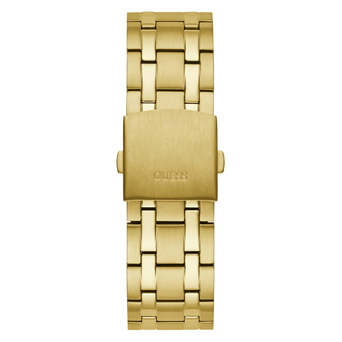 Mens GUESS Watches(R) Gold Case Stainless Steel Watch - GW0260G4