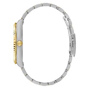 Mens GUESS Silver and Gold Strap Watch - GW0265G8 alternate view