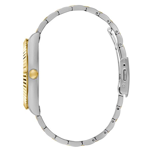 Mens GUESS Silver and Gold Strap Watch - GW0265G8 alternate view