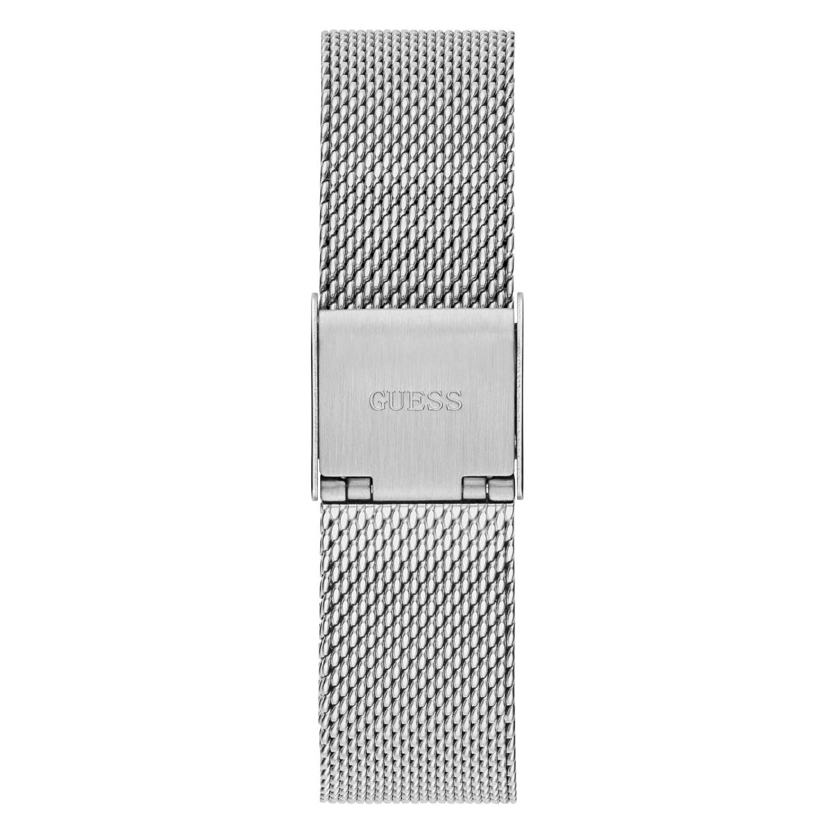 Womens GUESS Silver Case With Crystals Watch - GW0354L1